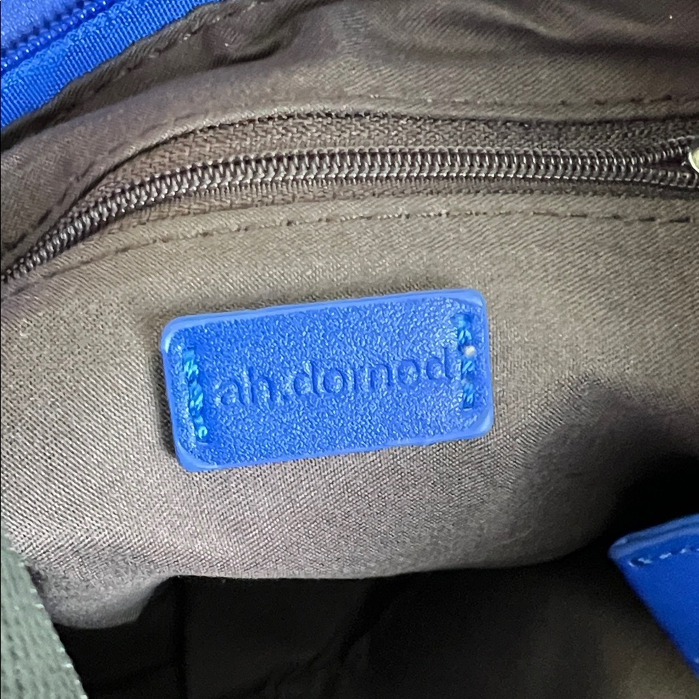 Ahdorned Blue Camo Camp Adjustable Crossbody Bag - Picture 7 of 12